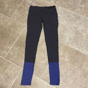 Athleta Leggings small‎ Purple/blue Gray